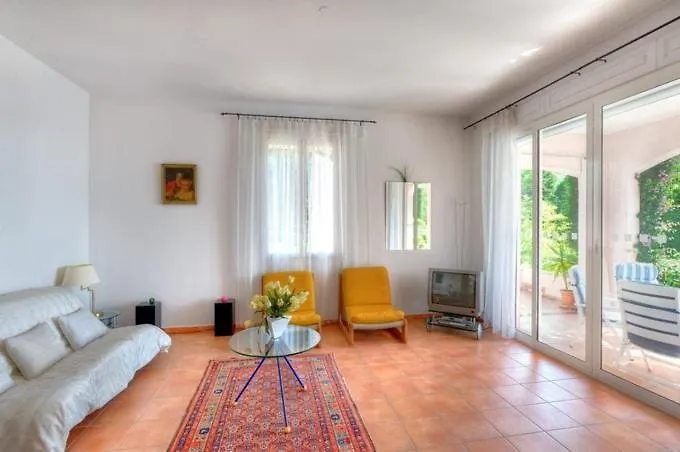Villa Sea View At Eden Roc Hotel, Pool, Ocean, Beach, Bbq Vallauris France